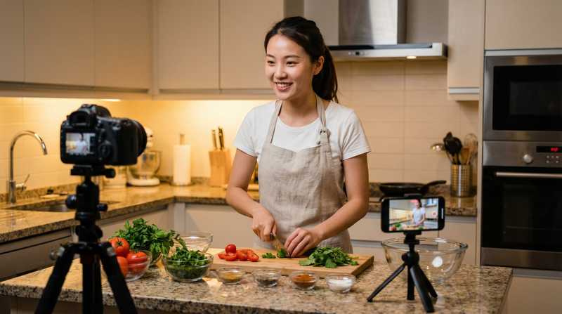 国产自拍美食视频